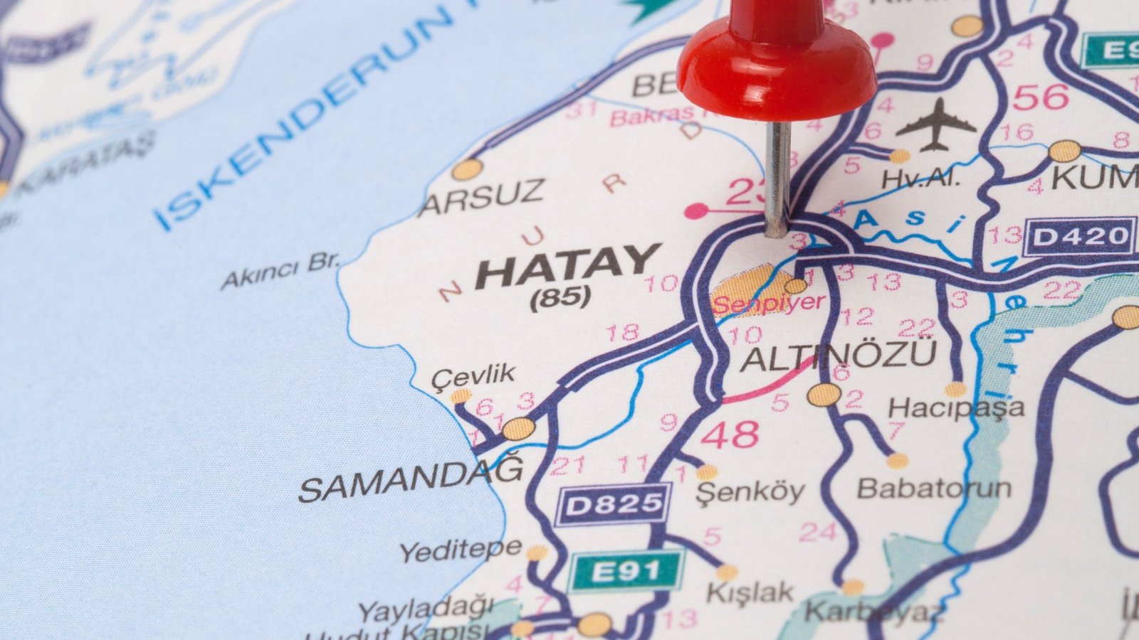 Hatay Haritası